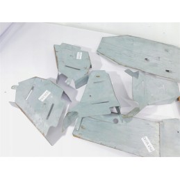 Bottom cover yamaha yfm 550 700 grizzly set