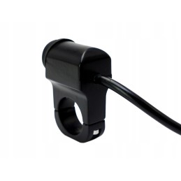 CNC illuminated switch switch, black, 22 mm