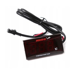 Electronic display thermometer with sensor