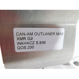 Bottom cover can am outlander max xmr g2 swingarm