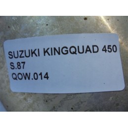 Exhaust muffler cover suzuki lt a 450 kingquad