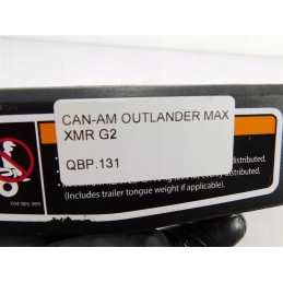 Front rear trunk Can Am Outlander Max XMR G2