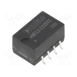 1 pcs x AIMTEC - AM1LS-1212SVZ - Converter: DC/DC, 1W, Uin: 10.8÷13.2V, Uout: 12VDC, Iout: 84mA, SMD