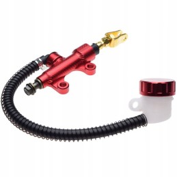 Brake master cylinder for quad atv, red, cnc