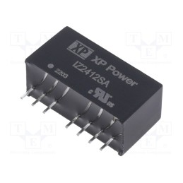 1 pcs x XP POWER - IZ2412SA - Converter: DC/DC, 3W, Uin: 18÷36V, Uout: 12VDC, Iout: 250mA, SIP, THT
