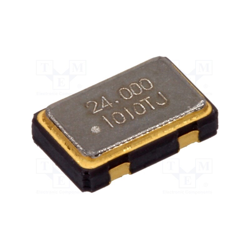 1 pcs x IQD FREQUENCY PRODUCTS - LFSPXO024986BULK - Generator: quartz, 24MHz, SMD, 3.3V, ±50ppm, -40÷85°C