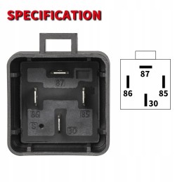 Relay with waterproof base 12v