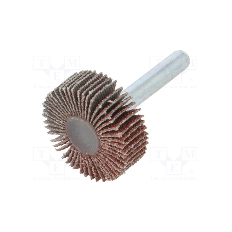 1 pcs x PG PROFESSIONAL - RG.002 - Wheel, Granularity: 60, Mounting: rod 6mm, with lever, Ø30x10mm