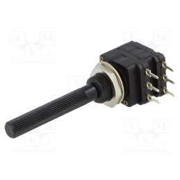 1 pcs x PIHER - PC16DH10IP06224A2020TA - Potentiometer: shaft, single turn, 220kΩ, 200mW, THT, 6mm, plastic