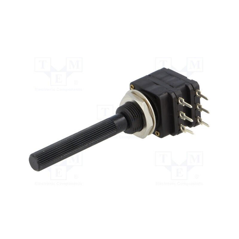 1 pcs x PIHER - PC16DH10IP06224A2020TA - Potentiometer: shaft, single turn, 220kΩ, 200mW, THT, 6mm, plastic