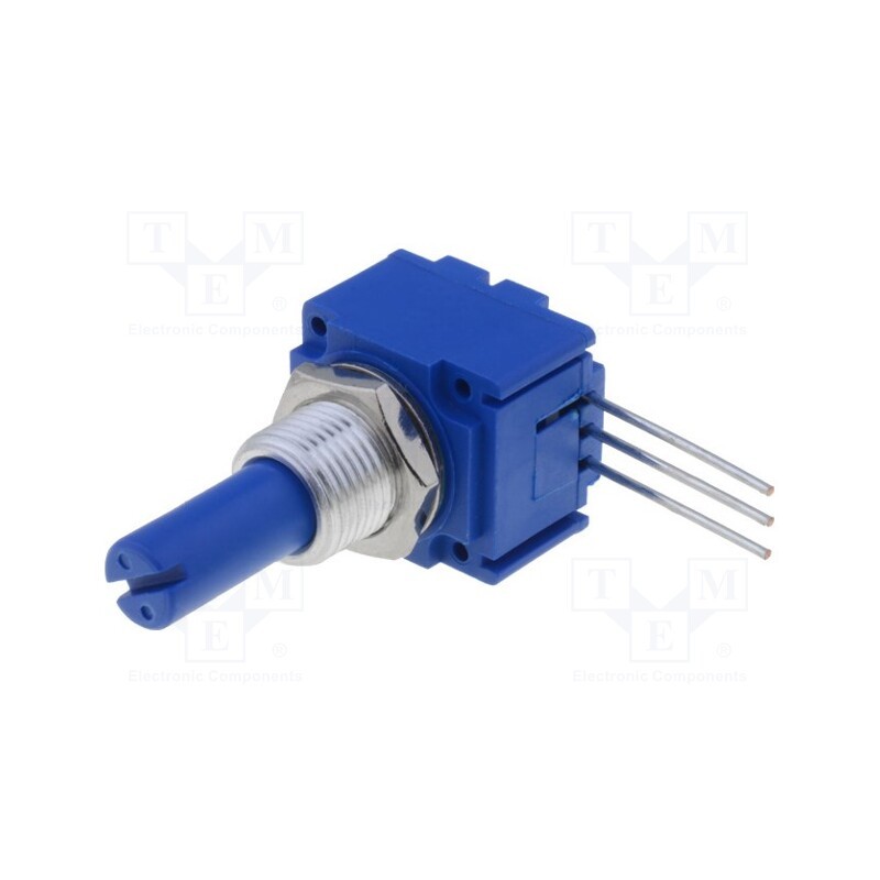 1 pcs x BOURNS - 91A1A-B28-B13L - Potentiometer: shaft, single turn, 5kΩ, ±20%, 1W, linear, 6.35mm