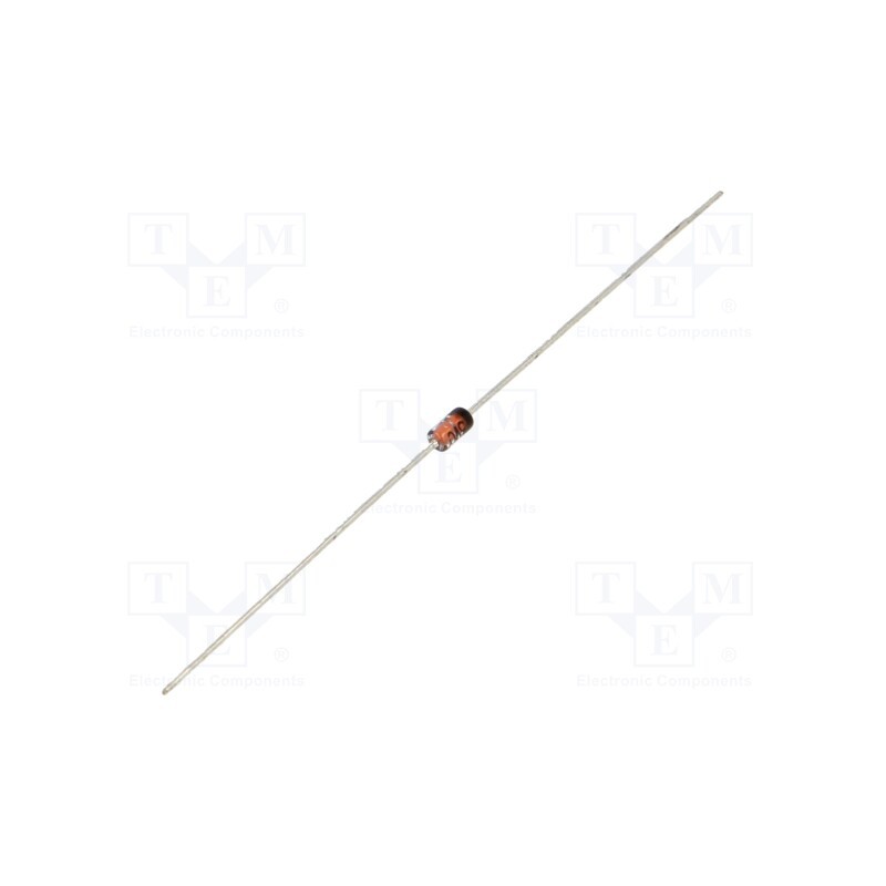 25 pcs x DC COMPONENTS - BZX55C3V0 - Diode: Zener, 0.5W, 3V, , DO35, single diode, Ufmax: 1V