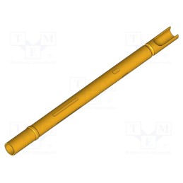 1 pcs x INGUN - KS-100 30 40 - Test probe socket, Contact plating: gold-plated, soldered