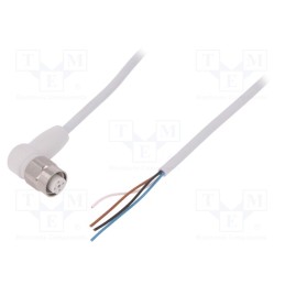 1 pcs x LAPP - AB-C4-5,0TPE-M12FA-HD - Connection lead, M12, PIN: 4, angled, 5m, plug, 250VAC, 4A, -25÷105°C