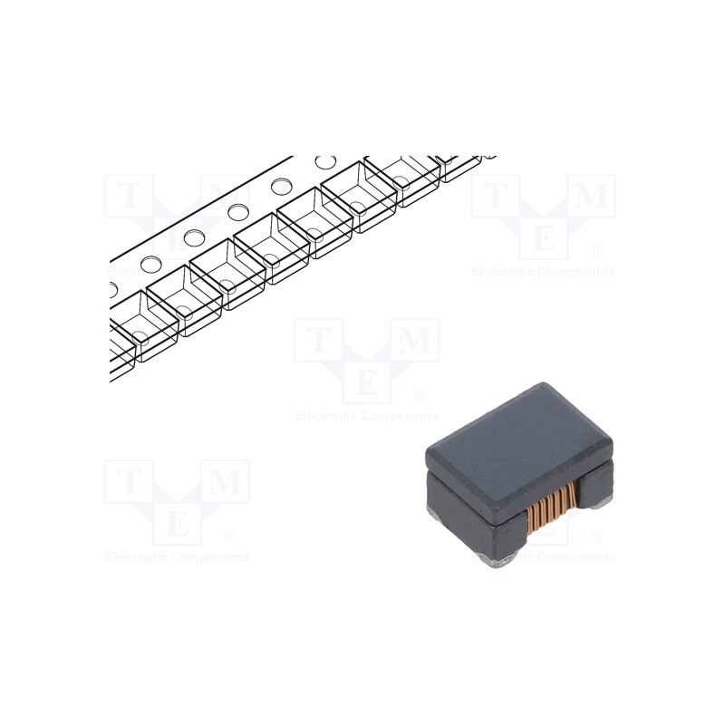 1 pcs x MURATA - DLW43SH110XK2L - Filter: anti-interference, SMD, 1812, 360mA, 50VDC, -30÷50%, 500mΩ