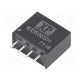 1 pcs x XP POWER - IE0505SH - Converter: DC/DC, 1W, Uin: 5V, Uout: 5VDC, Iout: 200mA, SIP, 150kHz
