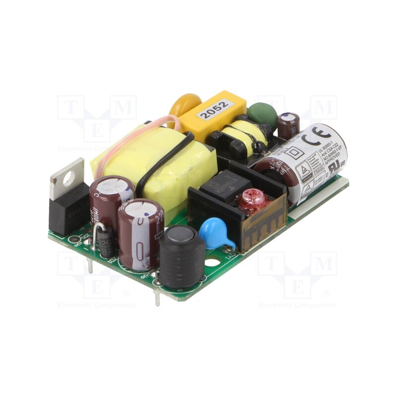 1 pcs x CINCON - CFM21S150 - Converter: AC/DC, 20W, 90÷264VAC, 15VDC, Iout: 1.4A, 84%, PCB, 5656V