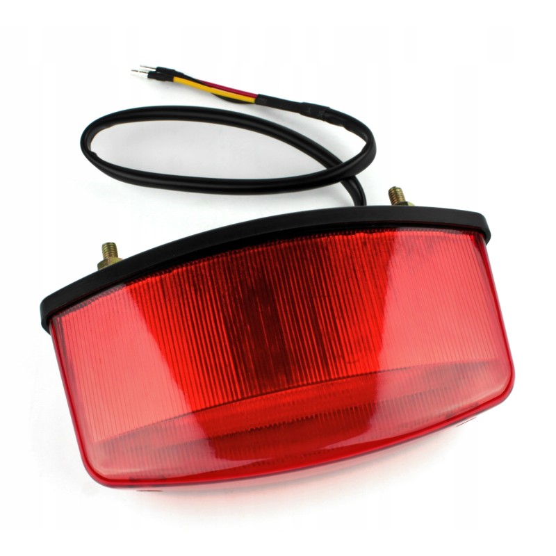 ATV Quad rear lamp, homologation, red shade