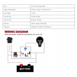 12v relay with waterproof base