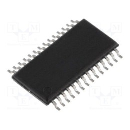 1 pcs x TEXAS INSTRUMENTS - MSP430F122IPW - IC: microcontroller, TSSOP28, Interface: JTAG,SPI,UART, Cmp: 1