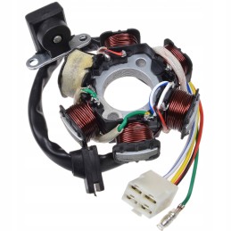 Magneto stator stator module coil spark plug atv quad 4t 110 125