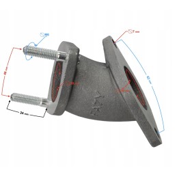 Cross suction nozzle 250cm3 MZK Moretti