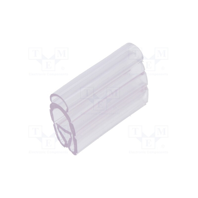 1 pcg x PARTEX - PT+20018A - Markers, 4÷10mm, PVC, transparent, -30÷60°C, PT+20, UL94V-0, W: 6mm