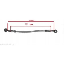 Steel braided brake line for quad atv 400