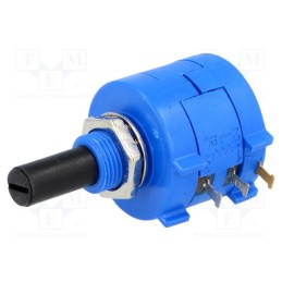 1 pcs x BOURNS - 3590S-1-103L - Potentiometer: shaft, multiturn, 10kΩ, 2W, ±5%, 6.35mm, linear, IP40