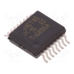 1 pcs x NEXPERIA - 74HCT85DB,112 - IC: digital, 4bit,comparator, CMOS,TTL, SMD, SSOP14, HCT,