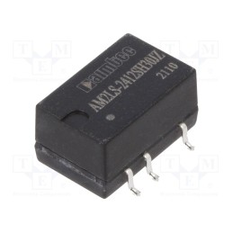 1 pcs x AIMTEC - AM2LS-2412SH30JZ - Converter: DC/DC, 2W, Uin: 21.6÷26.4V, Uout: 12VDC, Iout: 167mA, SMD