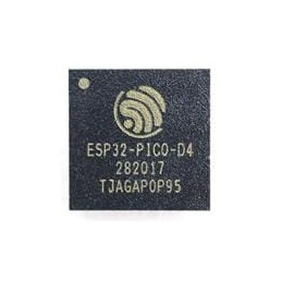 1 pcs : ESP32-PICO-D4 - RF System on a Chip - SoC SIP module ESP32 with 4MByte Flash, Dual Core MCU, Wi-Fi & Bluetooth Combo, LG