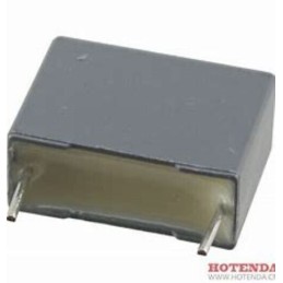 10 X General Purpose Film Capacitor, Metallized PET Stacked, Radial Box - 2 Pin,