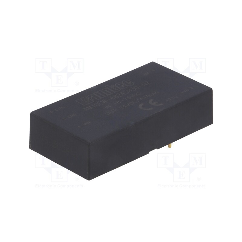 1 pcs x AIMTEC - AM10EW-4824SH30-NZ - Converter: DC/DC, 10W, Uin: 18÷75V, Uout: 24VDC, Iout: 0.416A, 2'x1'