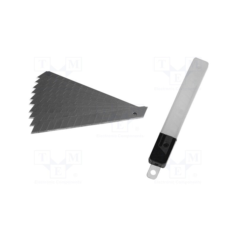 1 set x BERNSTEIN - 5-516 - Blade, L: 85mm, BRN-5-515, W: 9mm, 10pcs, bent