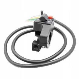 Turn signal switch with mirror socket