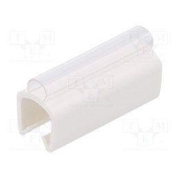 1 pcg x PARTEX - PTC50021A9 - Markers, Marking: empty, 6÷7.2mm, PVC, white, -30÷60°C, push-in