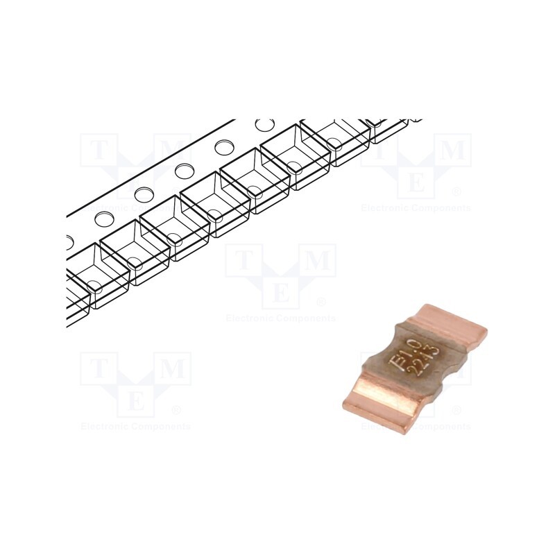 1 pcs x BOURNS - CSS2H-2512R-1L00FE - Resistor: power metal, sensing, SMD, 2512, 1mΩ, 5W, ±1%, -55÷170°C