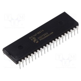 1 pcs x MICROCHIP TECHNOLOGY - PIC16F18074-E/P - IC: PIC microcontroller, 7kB, 32MHz, 1.8÷5.5VDC, THT, PDIP40, PIC16