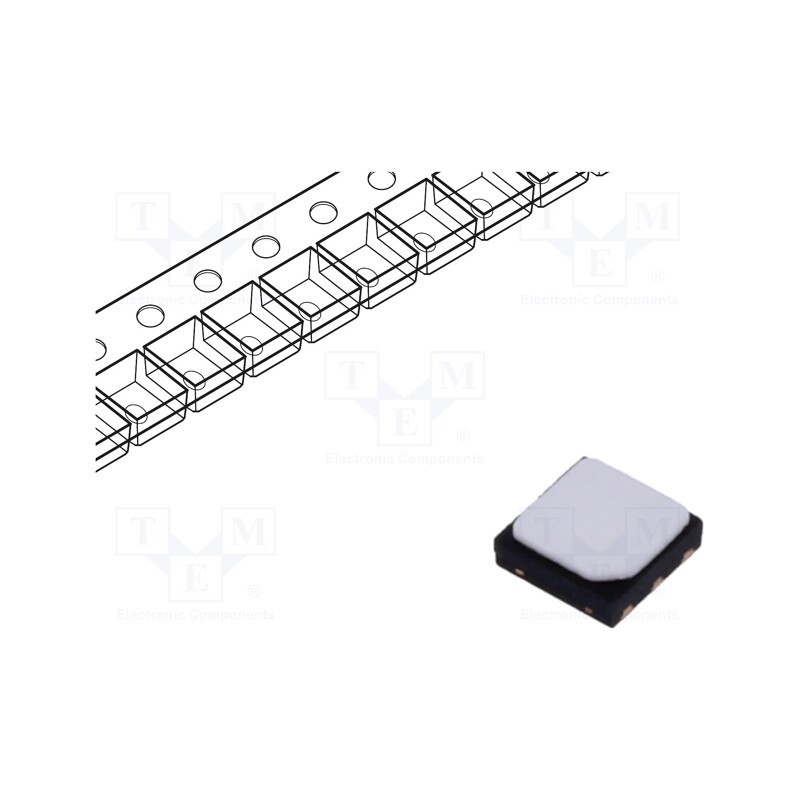 1 pcs x SILICON LABS - SI7022-A20-IM1 - IC: driver/sensor, -40÷125°C, 1.9÷3.6V, DFN6, SMD, Interface: PWM