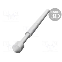 1 pcs x TEKON - TK 0030N E 1,27 S 120 A - Test needle, Operational spring compression: 2mm, 3A, TK0030N