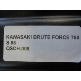 Plastic storage compartment Kawasaki KVF 750 Brute Force