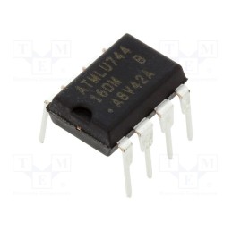 1 pcs x MICROCHIP TECHNOLOGY - AT24C16D-PUM - IC: EEPROM memory, 16kbEEPROM, 2-wire,I2C, 2kx8bit, 1.7÷3.6V, 1MHz