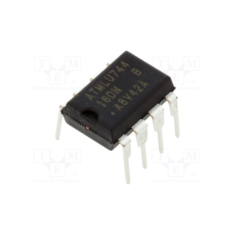 1 pcs x MICROCHIP TECHNOLOGY - AT24C16D-PUM - IC: EEPROM memory, 16kbEEPROM, 2-wire,I2C, 2kx8bit, 1.7÷3.6V, 1MHz