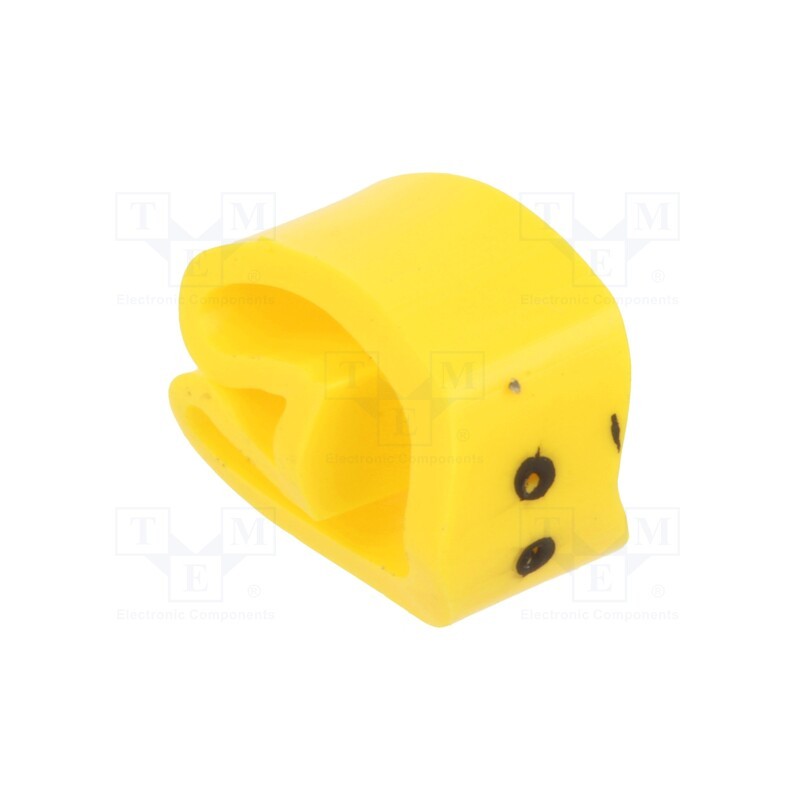 1 pcg x PARTEX - PA-20004AV40.: - Markers, Marking: : , 4÷10mm, PVC, yellow, -30÷60°C, leaded, PA-2