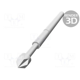 1 pcs x TEKON - TK 0030N LM 1,27 S 120 A - Test needle, Operational spring compression: 2mm, 3A, TK0030N