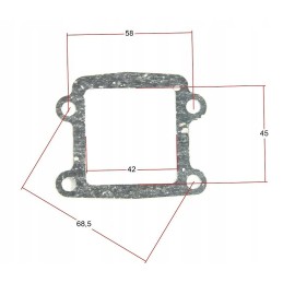 Scooter diaphragm gasket for 2t Yamaha BWS