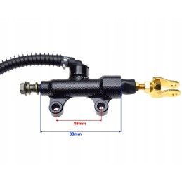 CNC rear brake pump with reservoir quad atv 110 150 200 250 4t