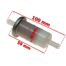 Fuel filter 8mm atv quad keeway gtx cf moto allroad linhai benyco 260 300