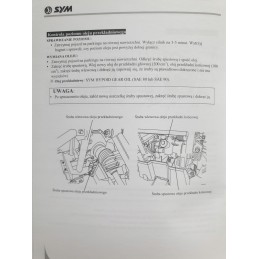 Sym quadraider 600 user manual, warranty card